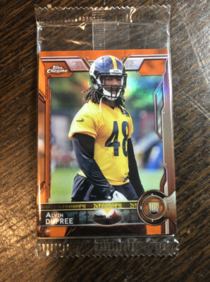 Alvin Dupree 2015 Topps Chrome Mix Of 3 Orange Refractor Pack RC