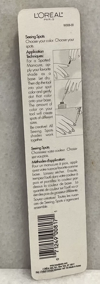 Herramienta de manicura 5 puntos de visión L'oreal Foto 2 de 2