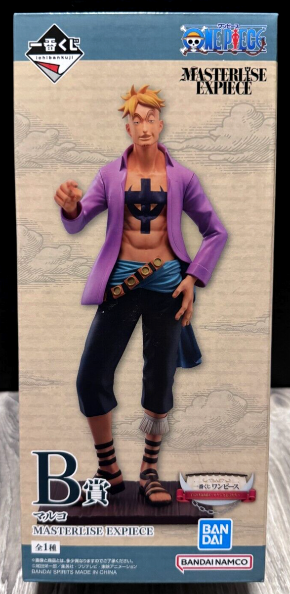 Brand New BANDAI ONE PIECE Marco MASTERLISE EXPIECE Figure Ichiban