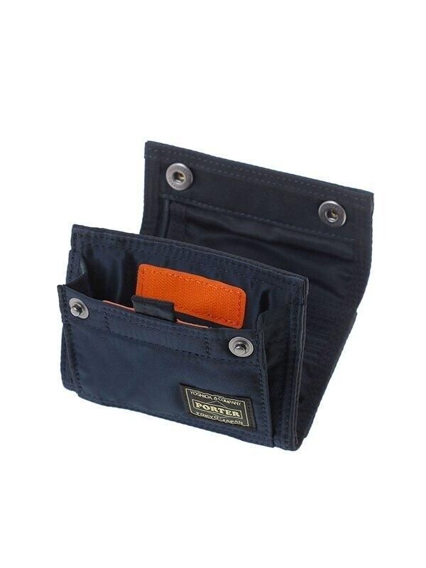 PORTER TANKER POCKET WALLET (M) Iron Blue 622-27847 Unisex PORTER TANKER POCKET WALLET (M) Iron Blue 622-27847 Unisex