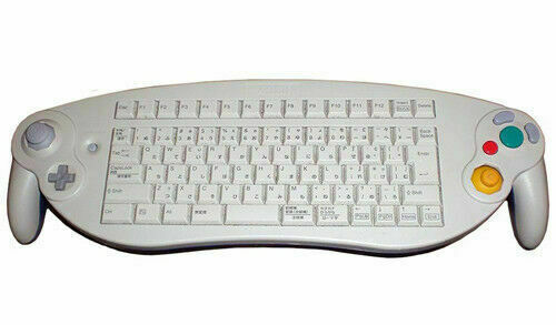 debajo la nieve lotería ASCII GameCube Keyboard Controller - White for sale online | eBay