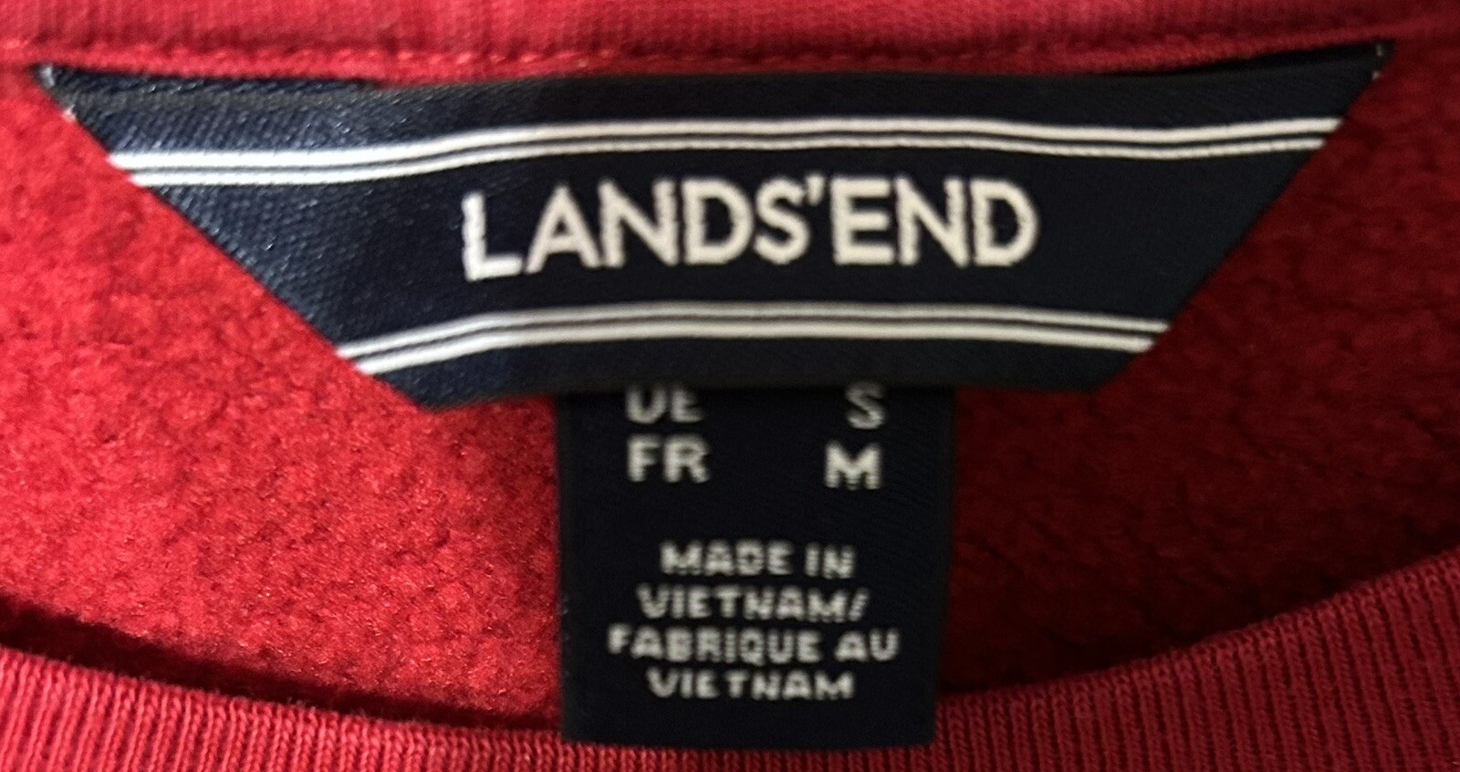 Snuggle This Muggle Ref Harry Potter Sweatshirt Size Small Lands End image 3