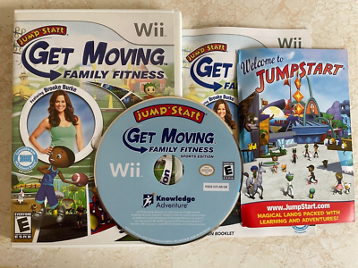 JumpStart Get Moving Family Fitness - Sports Edition (Nintendo Wii