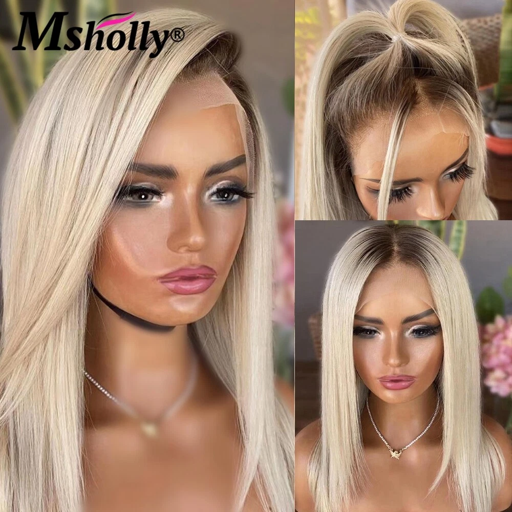 Lace front human sale hair bob wigs