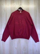 Vintage Arizona Embossed Cowboy Boot Womens/Mens Sweatshirt Size L USA Made-8272
