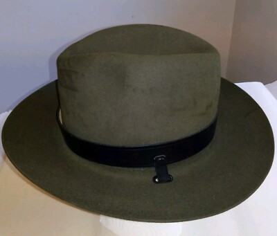 Genuine beaver hat vintage VTG BEAVER BRAND Cowboy Hat Genuine TEN X 100% Fur Custom  main image 3