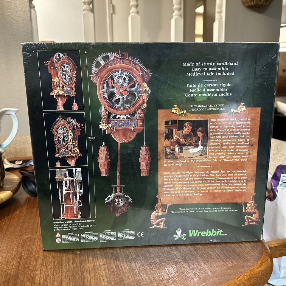 Kit Reloj Medieval Wrebbit Construye tu propia Colección de Arte. Precintado. 1997 Foto 3 de 4