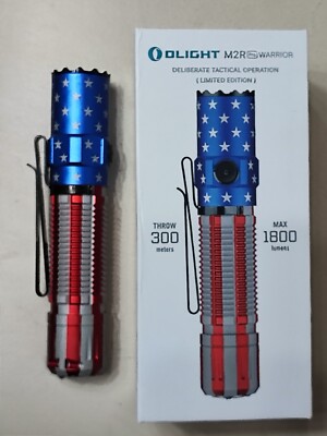 Olight Warrior M2R Pro ''Patriot'' USA NEU OVP