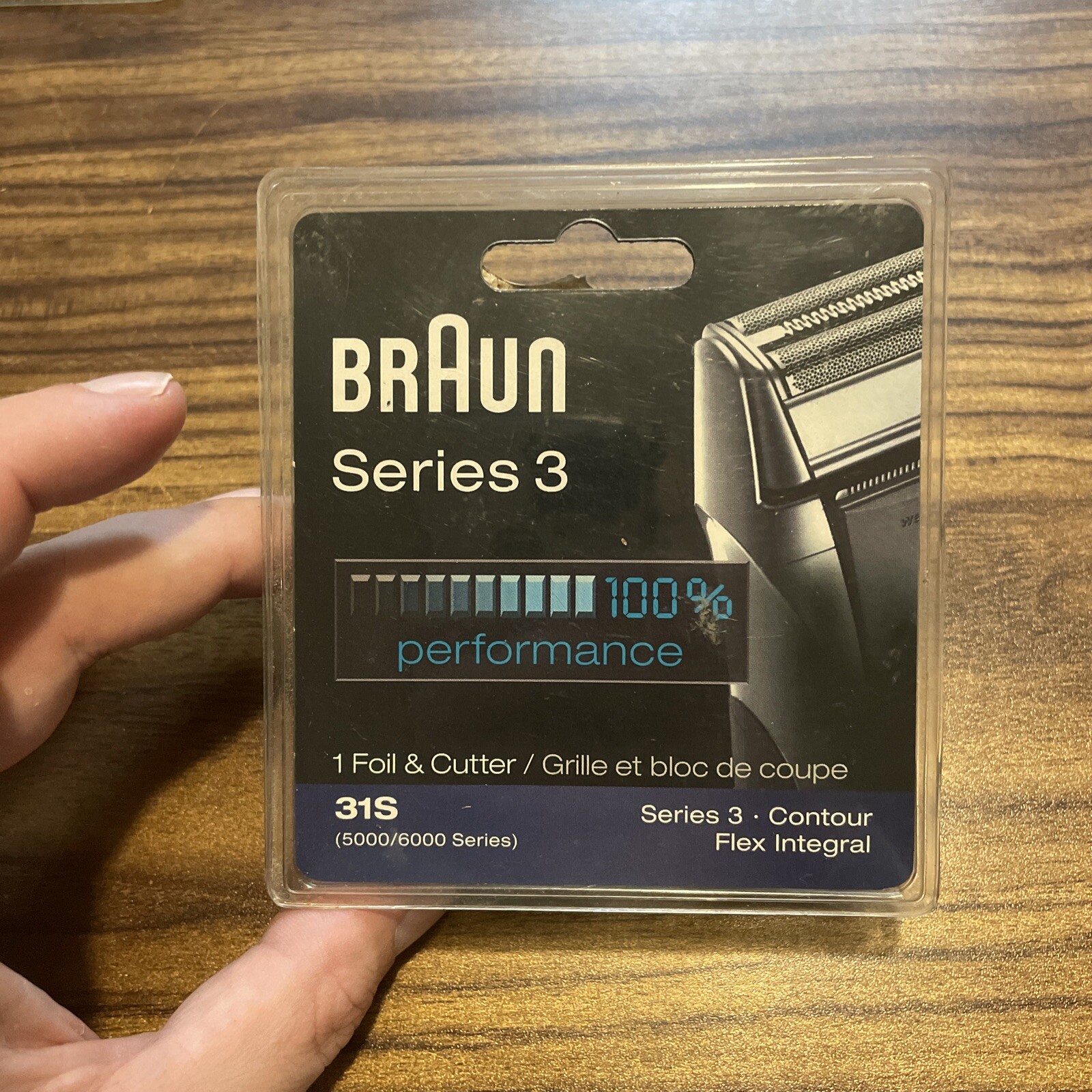 Braun Series 3 31S Replacement Foil & Cutter Head Shaver 5000 / 6000