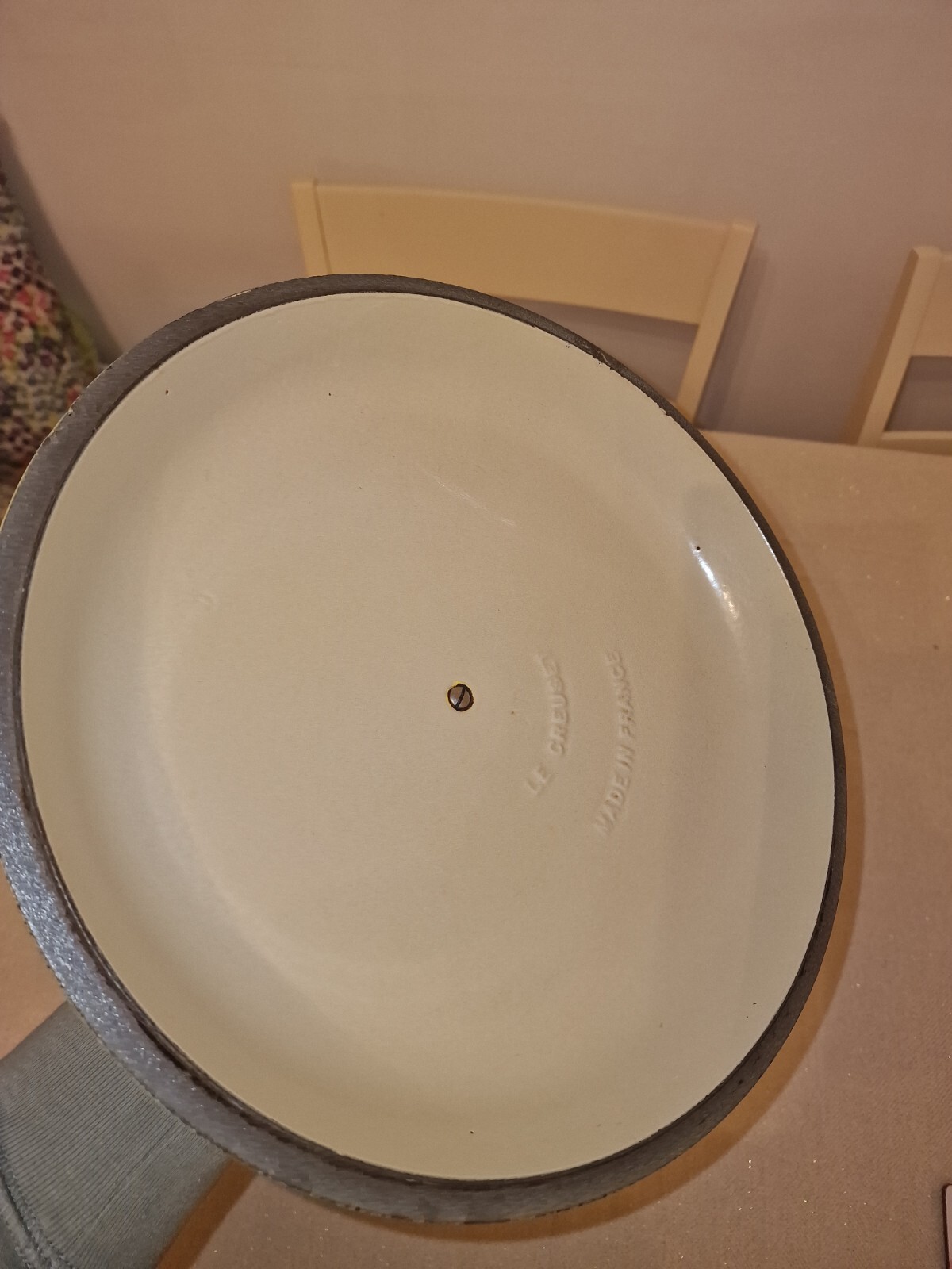 Le Creuset Yellow Shallow Casserole Dish & Lid Size 30 eBay