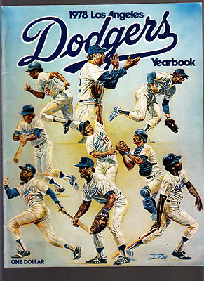Los Angeles Dodgers 1978 Team Yearbook | eBay