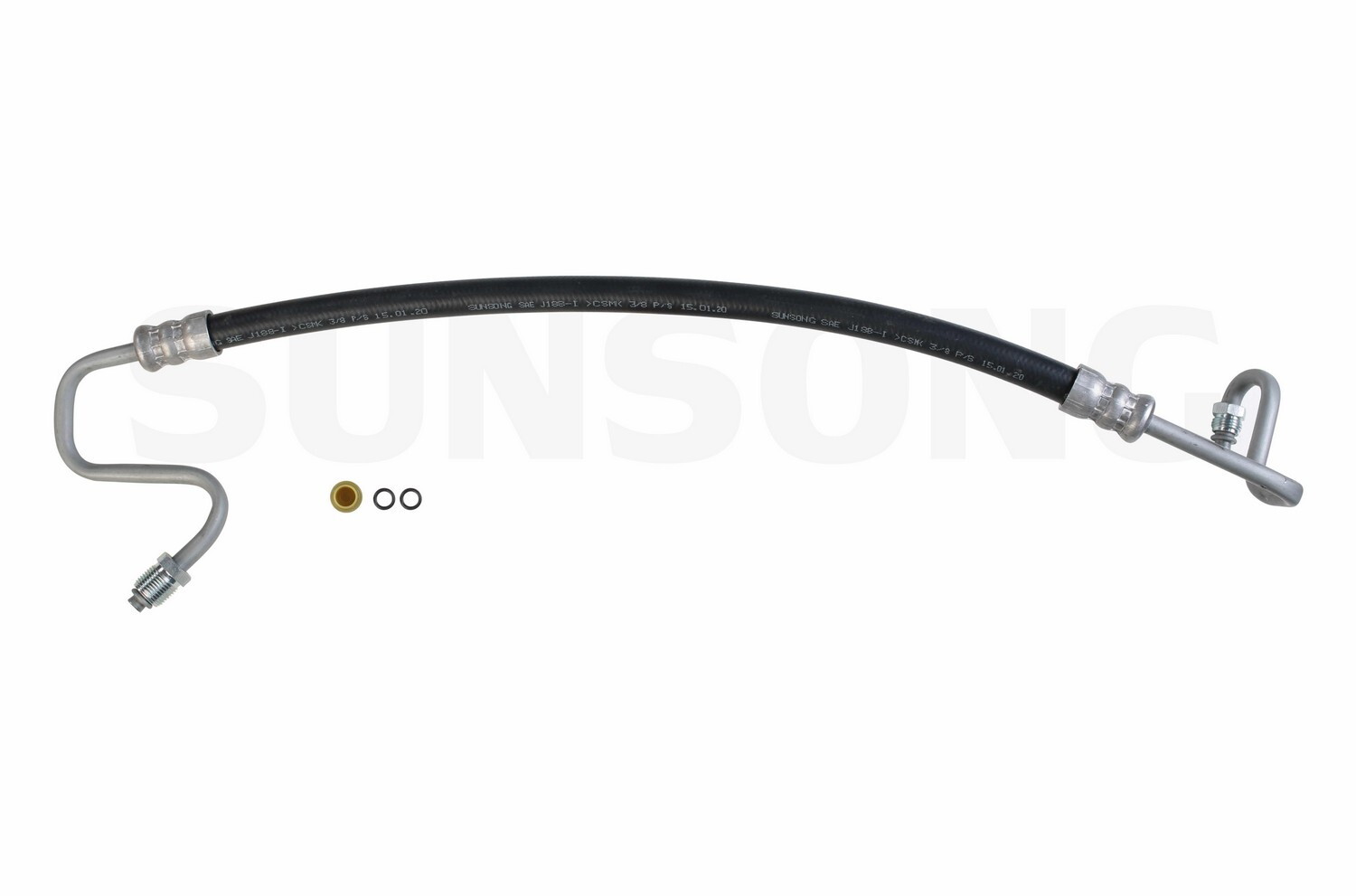 Sunsong Power Steering Pressure Line Hose for C1500, C2500, K1500