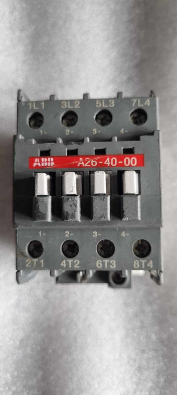 ABB A26-40-00 Leistungsschütz - 4NO Hauptkontakte 26A/11kW 24VAC