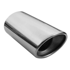 Exhaust Tip Trim Pipe Tail Muffler Chrome for Ford Fiesta Galaxy B-Max C-Max