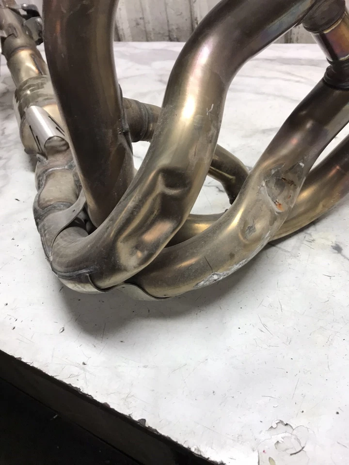 23 cabezales de escape tubo silenciador Kawasaki ZH2 Z H2 ZR 1000 Foto 4 de 4