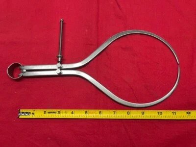 Starrett 79A-12 Yankee Spring-Type Outside Caliper, Solid Nut, 12" IN STOCK