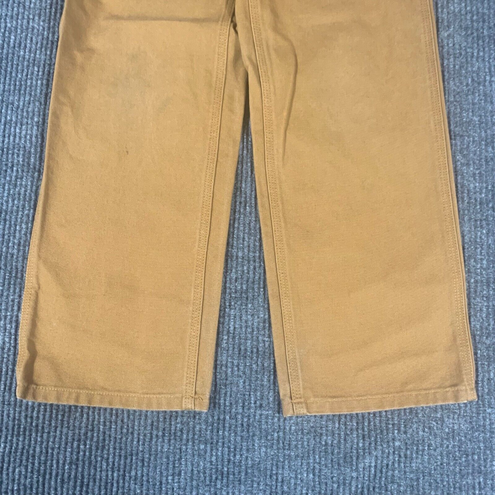 Carhartt Pants Youth Boys 12 26x27 Brown Carpenter Utility Cotton ...