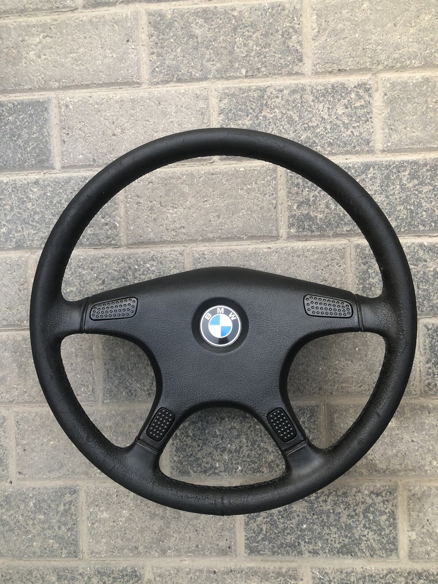 Leather Steering Wheel BMW e34 e32 1987-1989 1158418, 32331158418