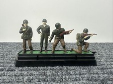 Blue Box American Soldiers from World War 2. on a stand 1pc