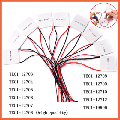 TEC1 12706-12712 Heatsink Thermoelectric Peltier Cooler Cooling