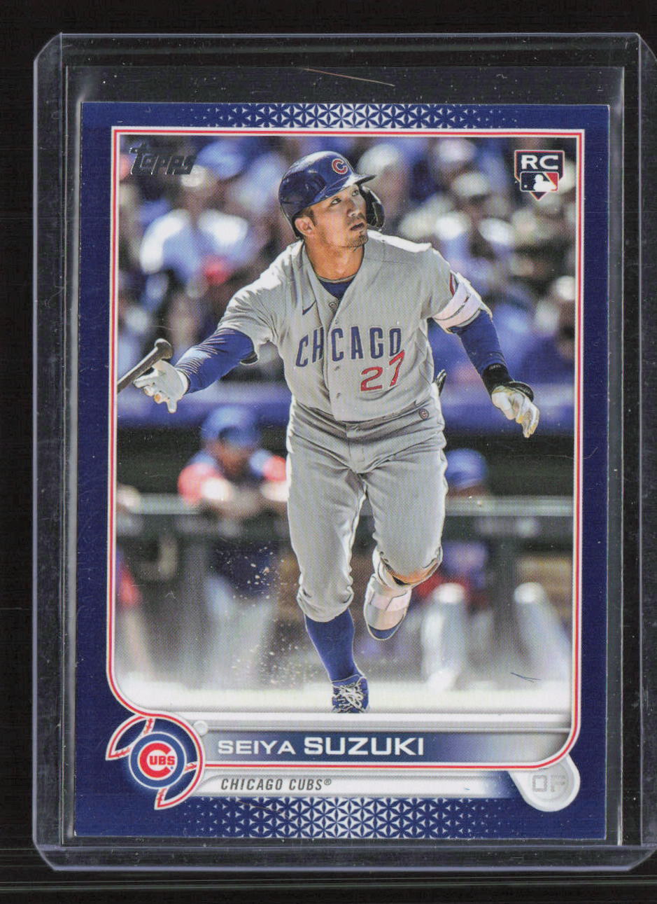 2022 Topps Update #US250 Seiya Suzuki Royal Blue