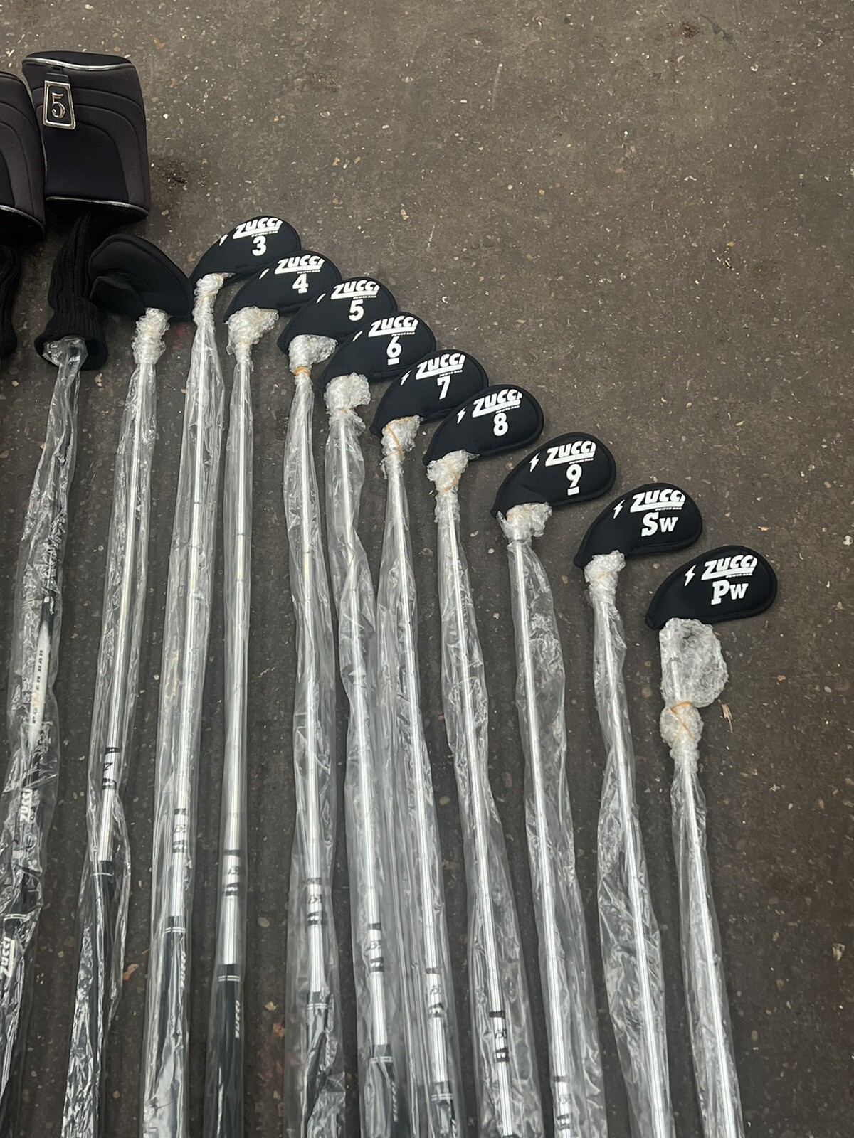 ZUCCI Full Set of Golf Clubs 13 Clubs Original Bag BRAND NEW eBay