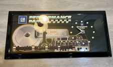 Vintage Gm Performance Parts Display Clock V8 Chevrolet Vintage Gm Performance Parts Display Clock V8 Chevrolet