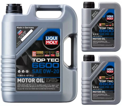 #ad 7x LiTer TOP TEC 6600 SAE 0W20 Engine Motor Oil For BMW MERCEDES LAND ROVER MiNi $98.40