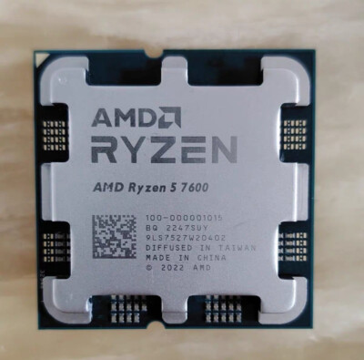 AMD Ryzen 5 7600 CPU 6 Cores 12 Threads 3.8GHz L3 Cache 32MB AM5