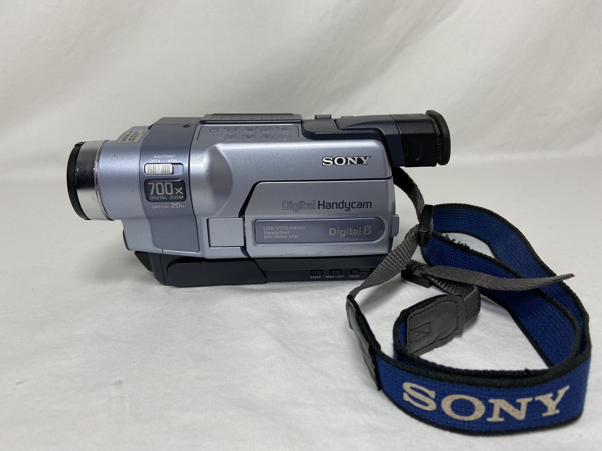 Sony HandyCam DCR-TRV250 Digital8 Camcorder - For Parts - | eBay Sony HandyCam DCR-TRV250 Digital8 Camcorder - For Parts - | eBay