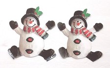 3D UPick Winter Snowmen Skates Scarf Holly Scrapbook Card Embellishment 3691
