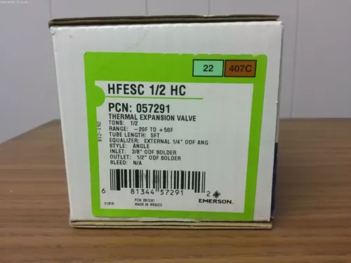 HFESC1/2HC - Emerson Flow Controls