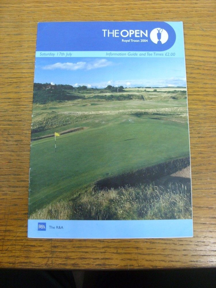 Royal Troon British Open Round Tee Times Royal Troon Golf Tee