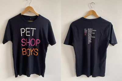 Pet Shop Boys Fundamental 2006 Tour Double Sided T Shirt Full Size S-5XL