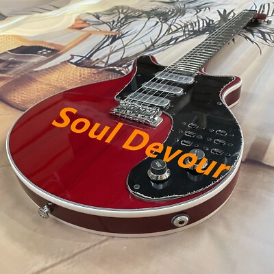ZO-3BM(Brian May Red Specialモチーフ)ほぼ未使用品! China Made Brian May Red Electric Guitar 24 Frets Bmg
