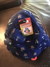 Kids Bucket Beach Hat With Surf Boards Sharks one size Brand New With Tags