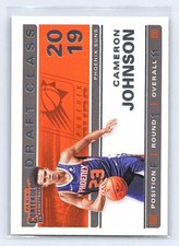 2019 Panini Contenders #11 Cameron Johnson 2019 Draft Class Contenders MT/NRMT