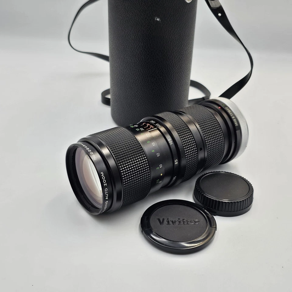 Canon FD Fit ~ Vivitar 75-205mm F3.8 Close Focuing Auto Zoom Lens VGC - Image 2 of 4