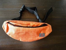 TINYAT Orange Fanny Bum Waist Bag Travel Sling NWOT
