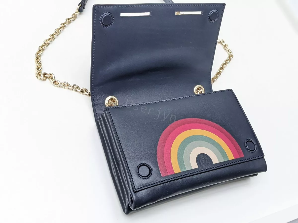 PAUL SMITH - Swirl Leather Crossbody Bag Paul Smith