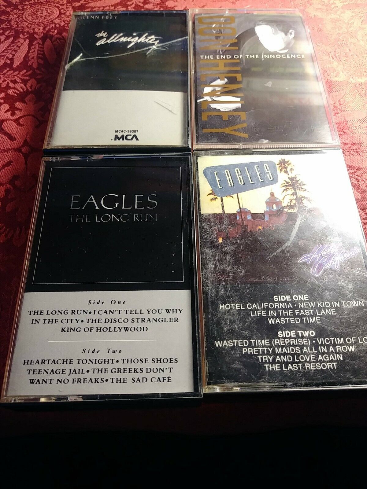 Get Over It - Eagles Cassette Single - Don Henley - Glenn Frey