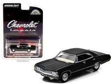 GREENLIGHT 1:64 Chevrolet Impala Sport Sedan 1967 Black Model