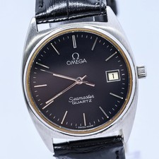 No Tariffs **Vintage 1979** OMEGA Seamaster Cal.1342 Quartz Push Crown 33mm Mens 3