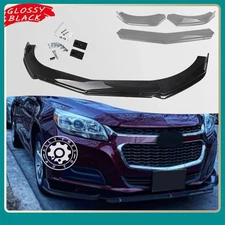 For Chevrolet Malibu 15-21 Front Bumper Lip Splitter Spoiler Panel Adjustable AB