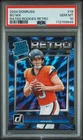2024 Panini Donruss Rated Rookie Retro Bo Nix #19 PSA 10 Denver Broncos