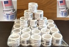 New 50 Rolls of 100 USPS -POSTAGE-5000pcs New Sealed, Free Shipping！