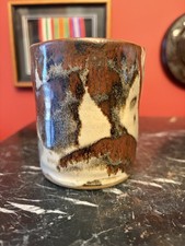 Vintage Studio Pottery Tea Bowl/Beaker- Signed
