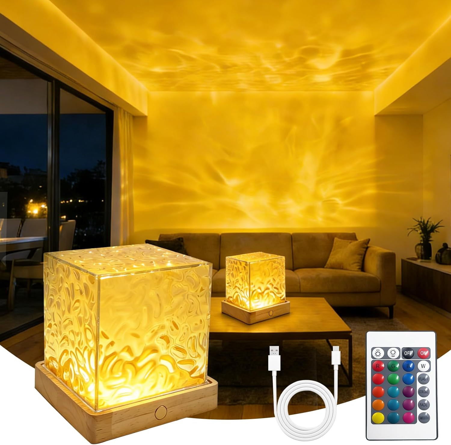 Lampada Aurora Boreale 16 Colori: Proiettore Stelle Soffitto LED Relax