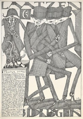Janssen, Laatzen's Bilderbogen. 1. Folge. Blatt 6. Paradoxe.