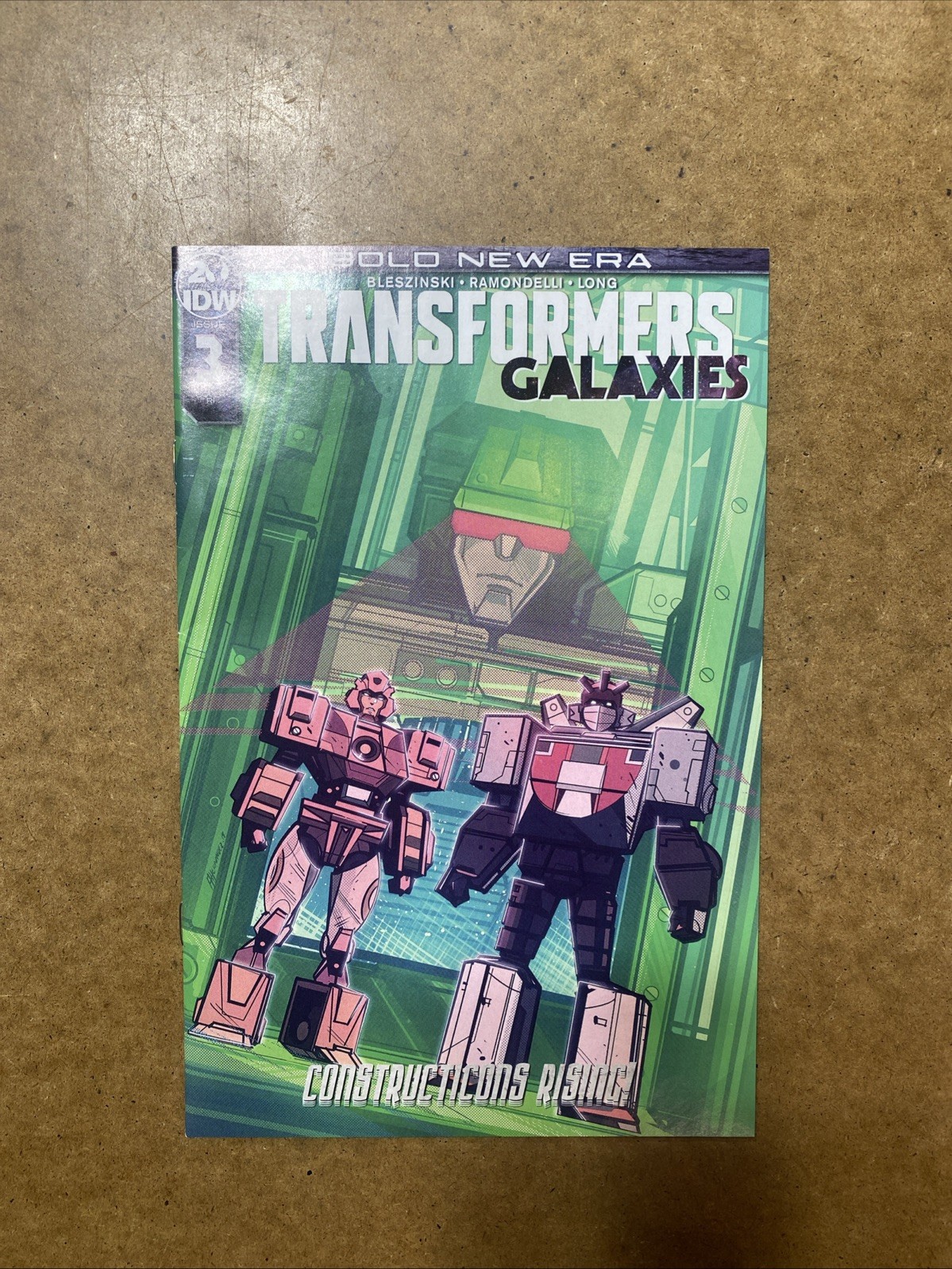 Transformers Galaxies #3 1:10 George Caltsoudas Variant IDW 2019 VF/NM